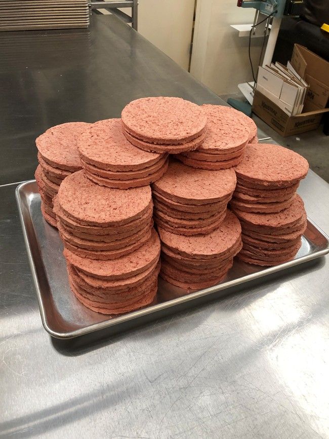 BULK Freeze Dried 1/3lb Hamburger Patties Camping Hiking Survival